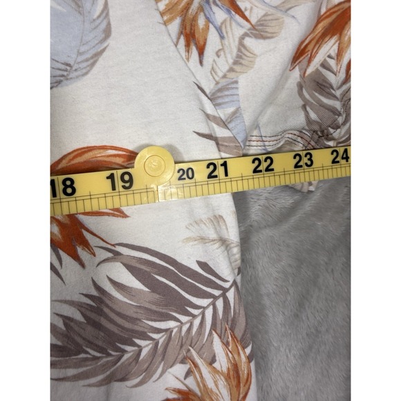 Tommy Bahama Mens Hawaiian Polo Shirt Floral Cotton Tropical Multicolor Medium - Picture 8 of 8